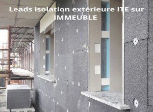 Leads d'isolation extérieure ITE à Courbevoie